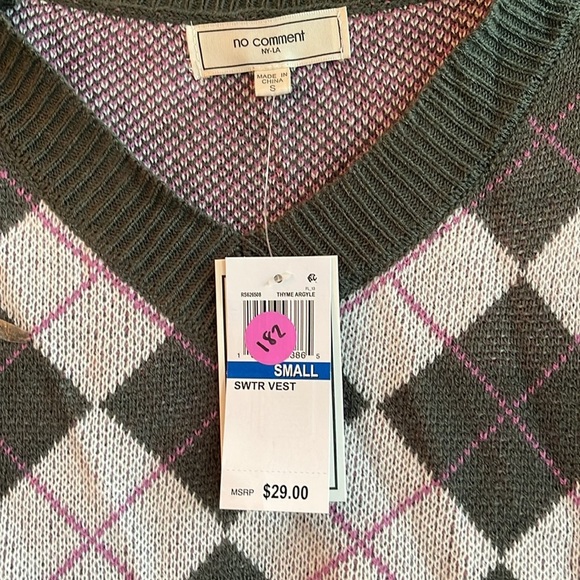 No Comment Sweater vest - Picture 3 of 6